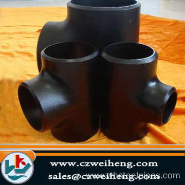 Pipe Branch Tee Fitting, 2 inch stainless